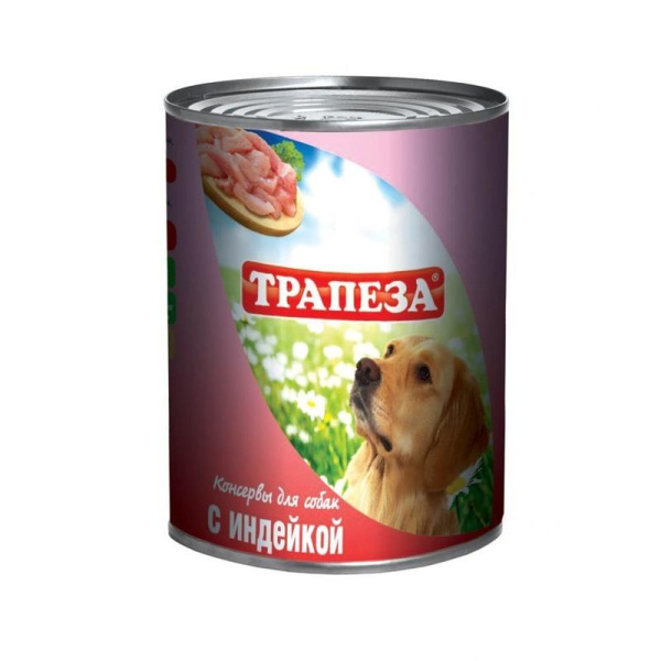 ТРАПЕЗА консервы 350г с индейкой