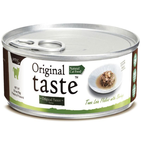 Pettric консервы Original Taste Тунец с креветкой в соусе 70г