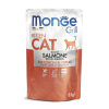 Влажный корм Monge Cat Grill для котят, с норвежским лососем, паучи 85 г