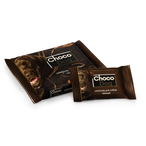 Шоколад д/собак темный 15г Choco Dog NEW