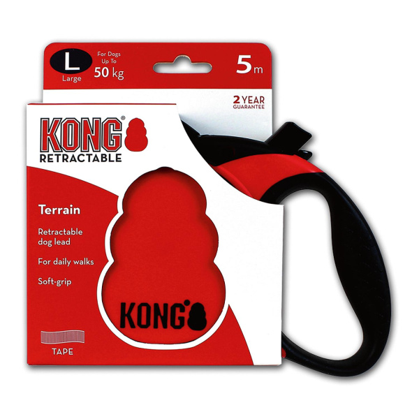 KONG рулетка Terrain L (до 50 кг) лента 5 метров