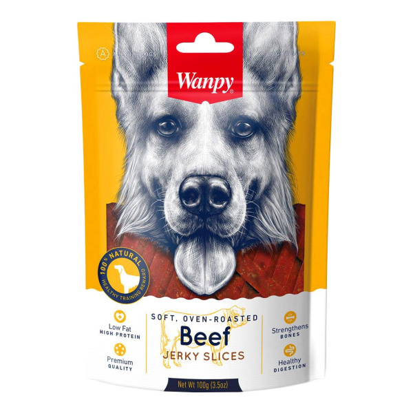 WANPY DOG соломка из вяленой говядины 100г