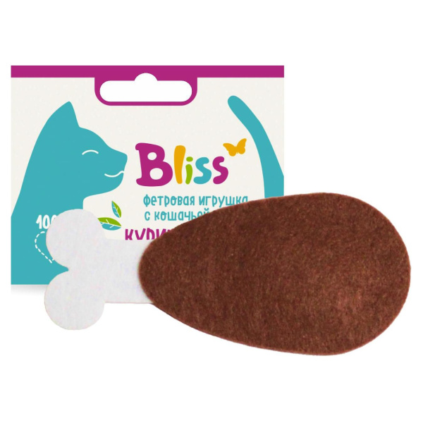 Игрушка Bliss с кошачьей мятой Куринная ножка