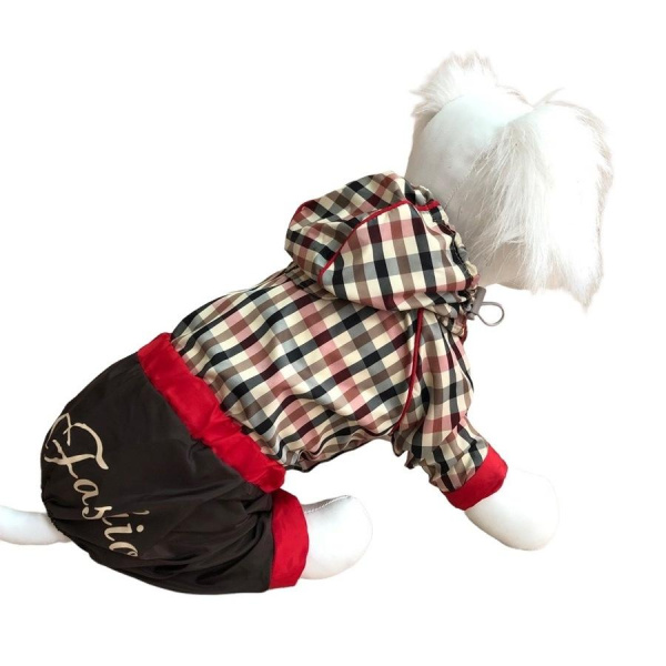 Дождевик ПЭТ ФЭШН "Pet Fashion" шоколад, 12