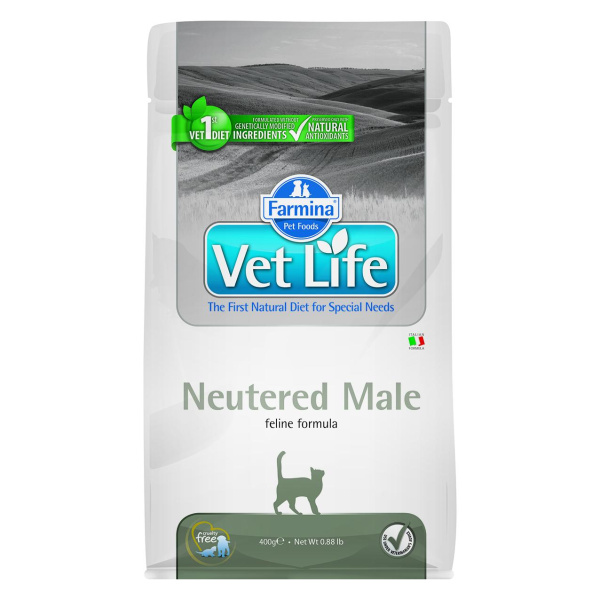 Farmina Vet Life Cat Neutered Male 400 г