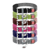 COLLAR Ошейник WAUDOG Classic, кожа, металлическая пряжка (ширина 12 мм, длина 21-29 см) розовый