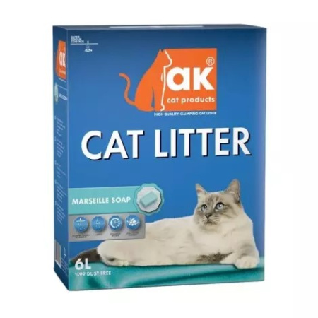 Наполнитель AK CAT Marseille Soap, 6л