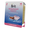 Брит Premium Воздушный паштет Кролик для стерилизованных кошек, 100 гр