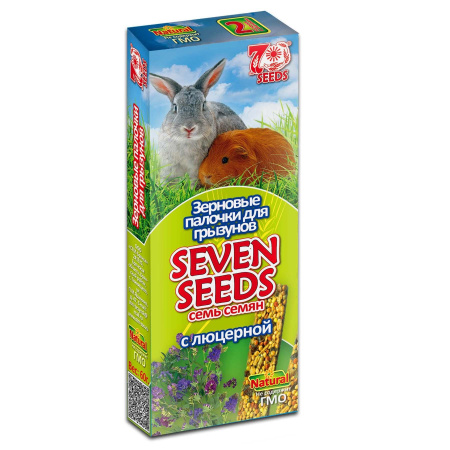 SEVEN SEEDS Палочки д/грызунов с люцерной 3шт (1*22) S403