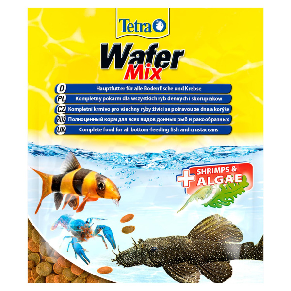 TetraWaferMix корм-чипсы для всех донных рыб 15 г (sachet)