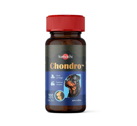 Tamachi Chondro Dog для средних и крупных собак 100 таб.