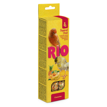 RIO Палочки д/канареек с тропическими фруктами 2*40г (вывод)