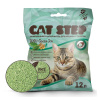 Наполнитель комкующийся растительный CAT STEP Tofu Green Tea, 12 л /1*3/
