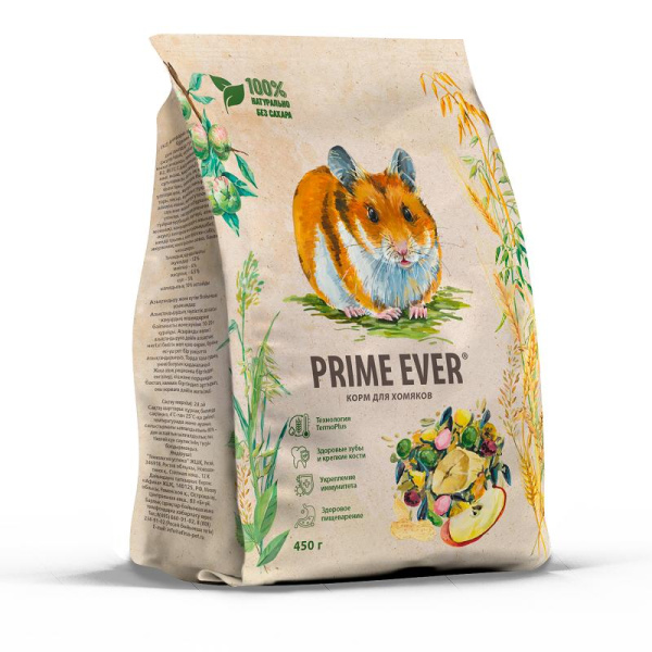 Prime Ever сухой корм для хомяков 0,45кг