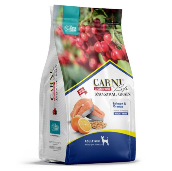 CARNI LIFE Mini лосось с апельс. и клюквой 2,5кг д/собак мелких пород