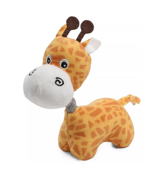 Игрушка для собак мелких пород мягкая "Жираф", 110мм, серия MINI DOGS,12141242 Triol