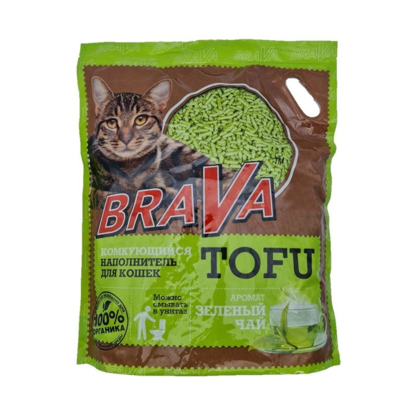 БРАВА Тофу 5л Зелёный чай (1*8)