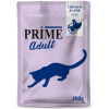 PRIME пауч 100г Паштет из курицы и ягненка, для кошек