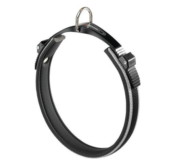 Ошейник ФЕРПЛАСТ ERGOCOMFORT CW25/46 серый