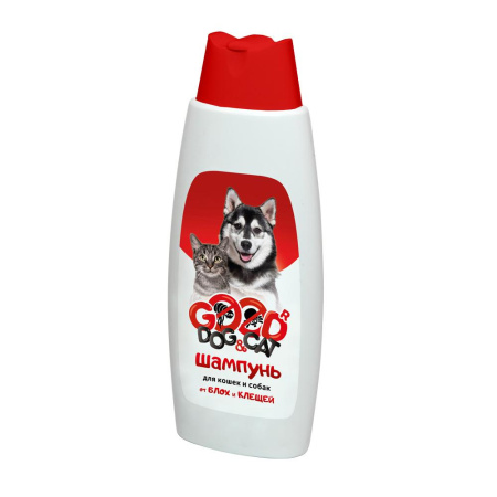Good Dog&Cat шампунь д/собак и кошек Антипаразитарный УНИВЕРСАЛЬНЫЙ 250мл
