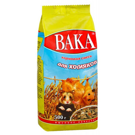 ВАКА Высокое Качество 500г для хомяков (1*14)