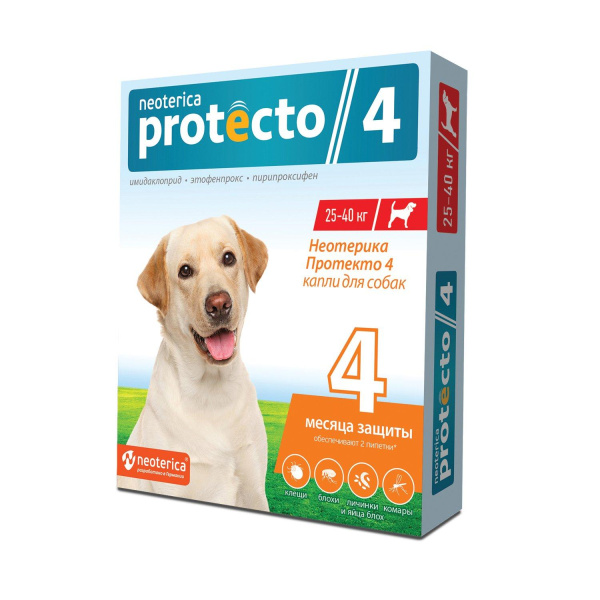 PROTECTO капли собак 25-40кг №2