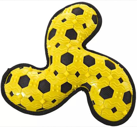 PET STAR игр.д/собак БУМЕРАНГ 22.5*21см с пищалкой, термопласт.резина