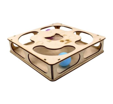 sh-007547 GoSi Игровая платформа для кошек "Квадрат"-S с шариком