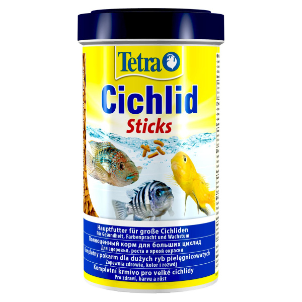 TetraCichlid XL корм для всех видов цихлид, крупные хлопья 500 мл