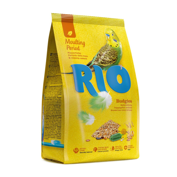 RIO д/волн. попугаев в период линьки 500г