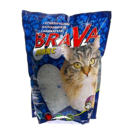 БРАВА силикагель Микс 3,8л /1*8/