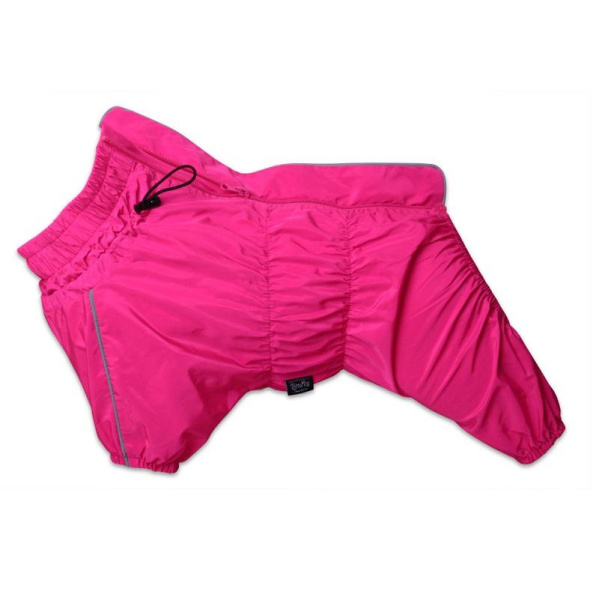 Дождевик для собаки LionPets Мопс LM9030-35 девочка(спинка 33см,ош 36-50см,ог 34-48см)