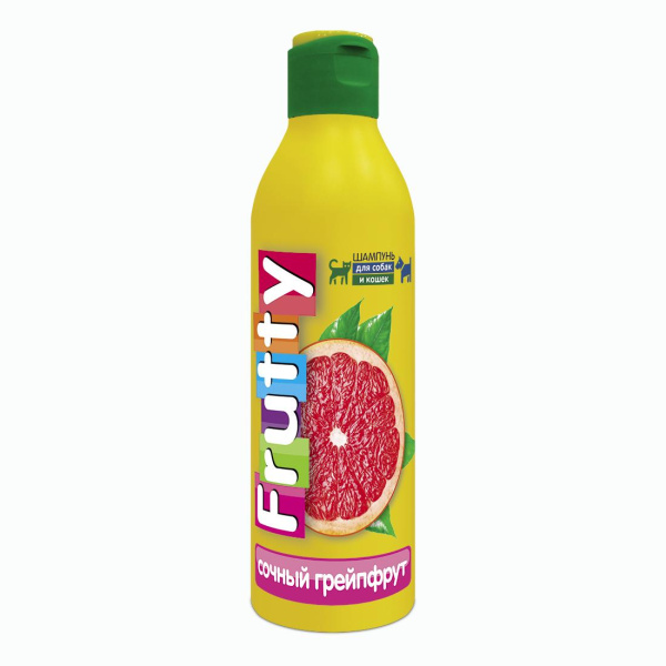 Frutty Шампунь д/кошек и собак Сочный грейпфрут 250мл