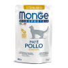 Влажный корм Monge Cat Monoprotein для стерилизованных кошек, из курицы, паучи 85 г