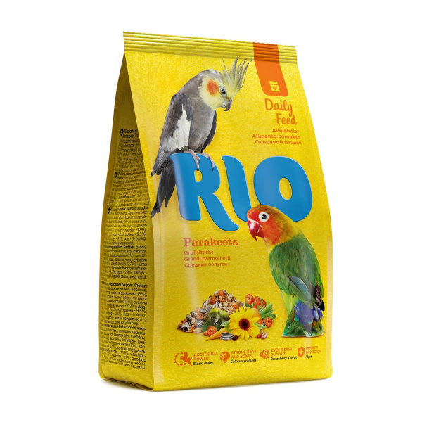 RIO д/средних попугаев 500г