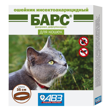 БАРС Ошейник инсектоакарицидный (д/кошек)