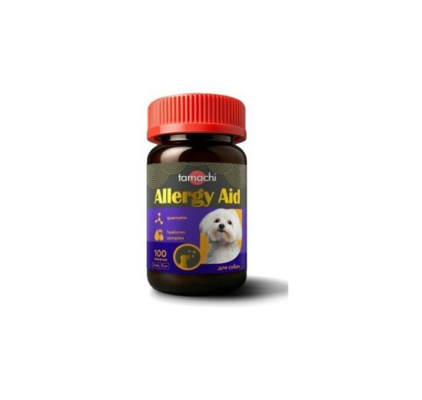 Tamachi Allergy Aid для мелких собак 100 таб.