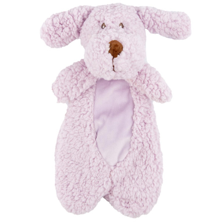Игрушка AROMADOG Calm для собак Собачка без наполнителя 35 см с пищалкой, сиреневый