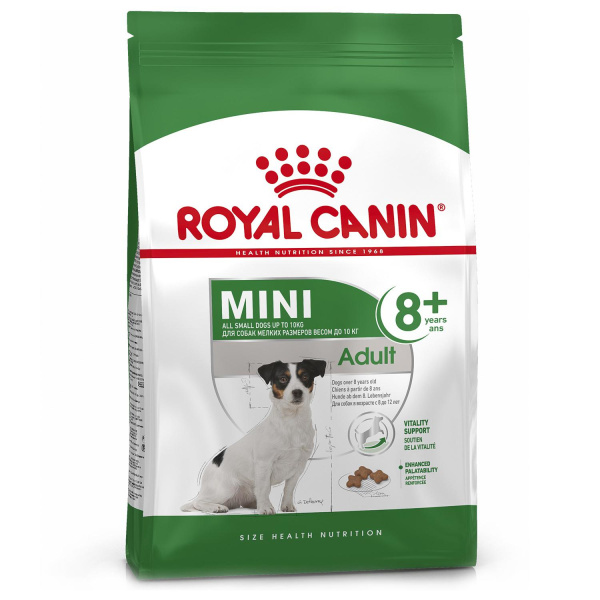 Мини эдалт +8 4кг ROYAL CANIN