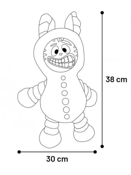 Игрушка "Белка" ANGRA серая, 38 х 27 х 30 см FL522349 ТРИКСИ
