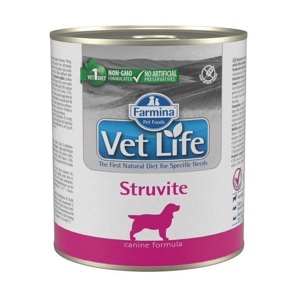 Farmina Vet Life Dog Struvite ж/б 300г