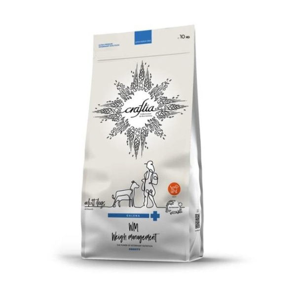 Вет.диета CRAFTIA GALENA DOG WEIGHT MANAGEMENT д/собак при избыточном весе 10 кг