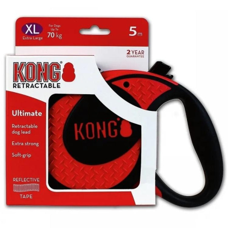 KONG рулетка Ultimate XL (до 70кг) лента 5м